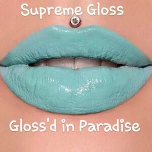 Jeffree Star Supreme Gloss - Gloss’D In Paradise Neon Turquoise